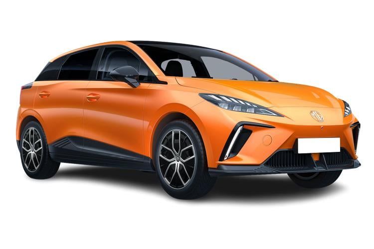 mg motor uk mg4 hatchback 150kw trophy ev long range 64kwh 5dr auto front view