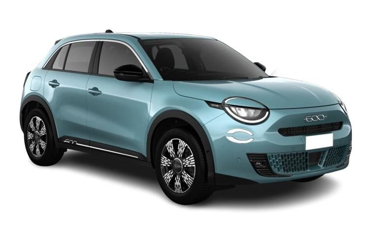 fiat 600 hatchback 115kw icon 54kwh 5dr auto front view