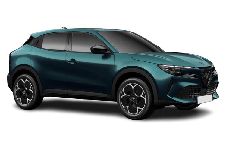alfa romeo junior hatchback 115kw elettrica 54kwh 5dr auto [tech/premium] front view