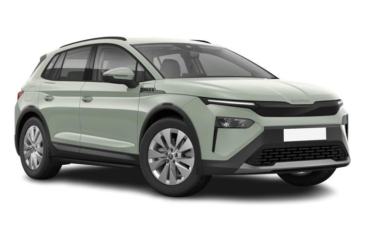 skoda elroq 150kw 60 edition 63kwh 5dr auto front view