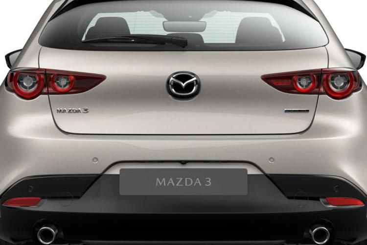 mazda 3 hatchback 2.0 e-skyactiv x mhev [186] homura 5dr [sunroof] detail view