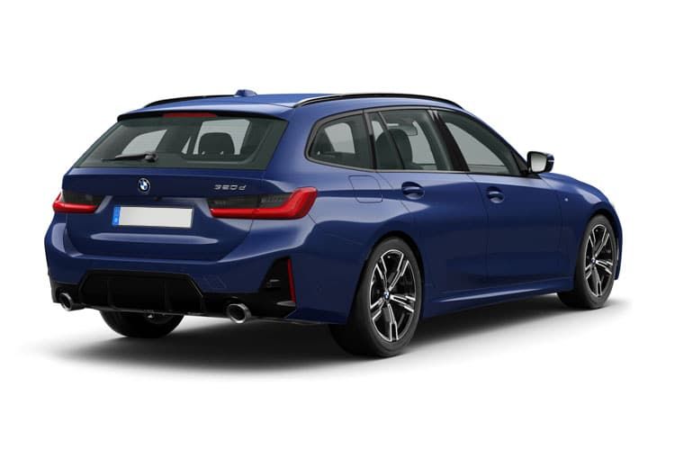 bmw 3 series estate 320i m sport 5dr step auto [pro pack] back view