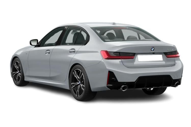 bmw 3 series saloon 330e 22.3 kwh m sport 4dr step auto back view
