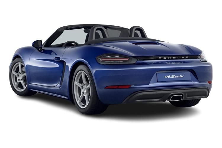 porsche boxster convertible 2.5 s 2dr pdk back view