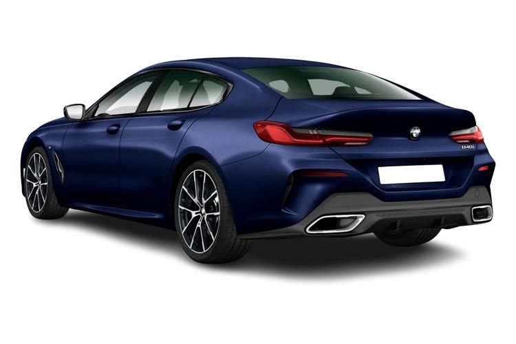bmw 8 series coupe m850i xdrive 4dr auto back view