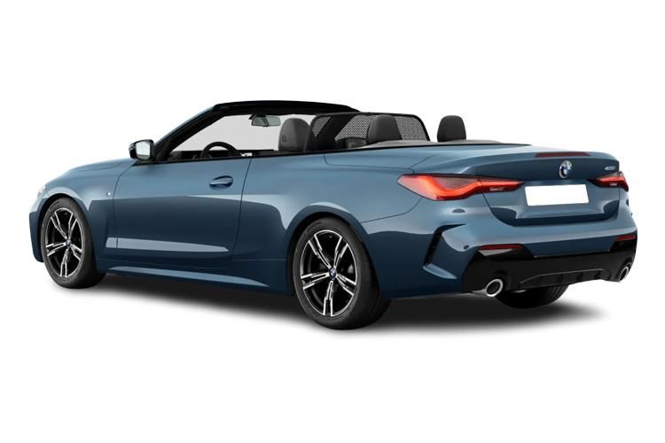 bmw 4 series convertible 420i m sport 2dr step auto back view