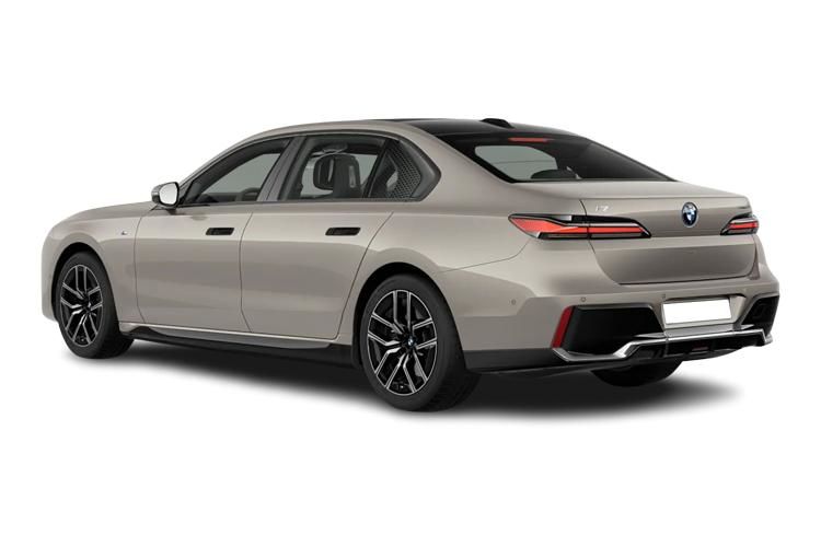 bmw i7 saloon 400kw xdrive60 excellence pro 105.7kwh 4dr auto back view
