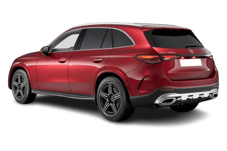 mercedes-benz glc glc 300e 4matic amg line 5dr 9g-tronic back view