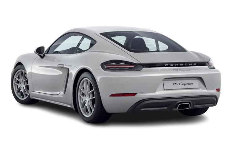 porsche cayman coupe 2.0 style edition 2dr pdk back view