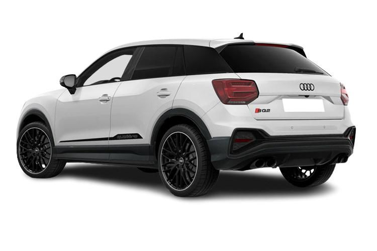 audi q2 sq2 quattro black edition 5dr s tronic [tech pro] back view