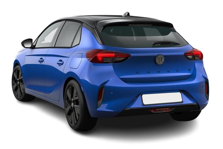 vauxhall corsa hatchback 115kw gs 51kwh 5dr auto back view