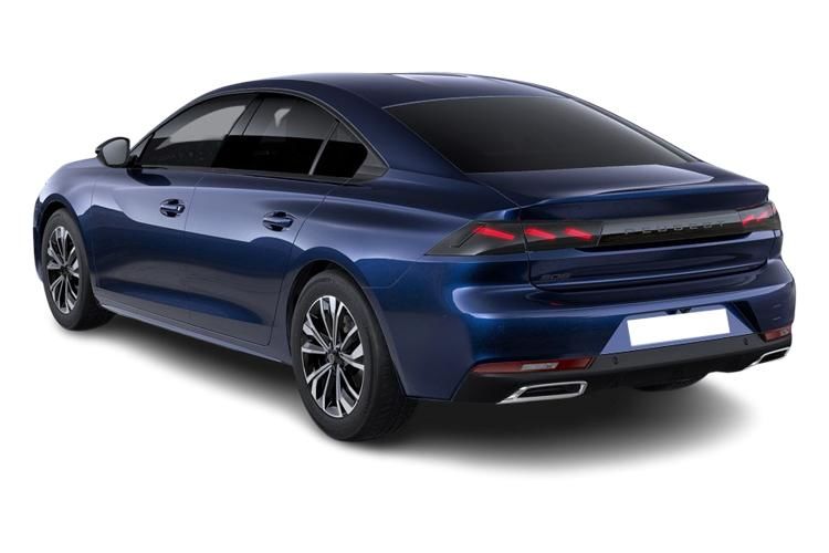 peugeot 508 hatchback 1.6 hybrid 225 gt 5dr e-eat8 back view
