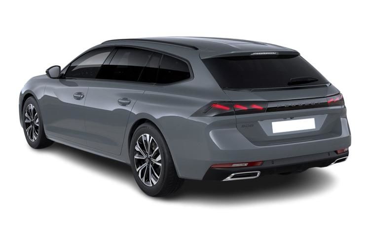 peugeot 508 estate 1.6 hybrid 225 gt 5dr e-eat8 back view