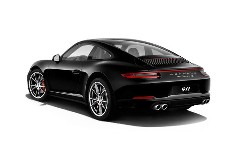 porsche 911 coupe 2dr pdk back view