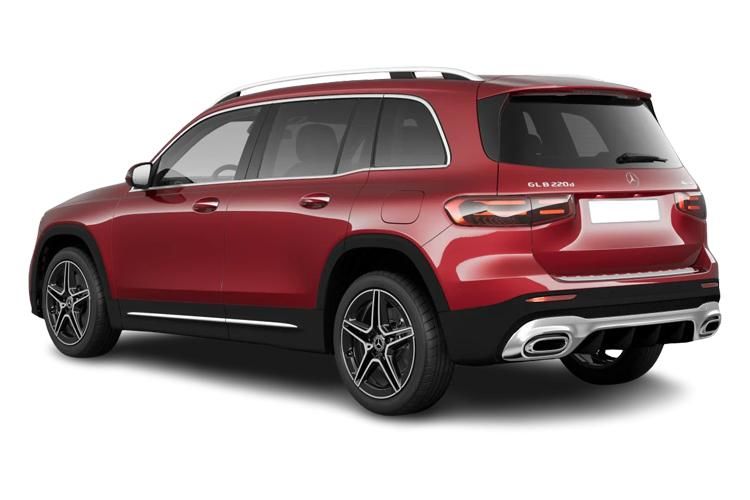 mercedes-benz glb glb 200d amg line premium 5dr 8g-tronic back view