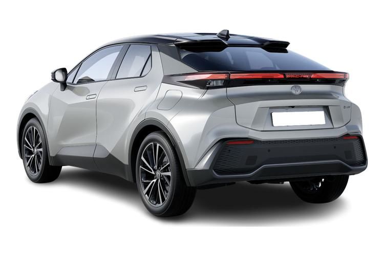 toyota c-hr 1.8 hybrid icon 5dr cvt back view