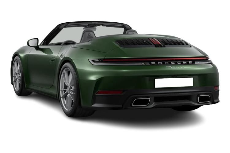 porsche 911 convertible gts t-hybrid 2dr pdk back view