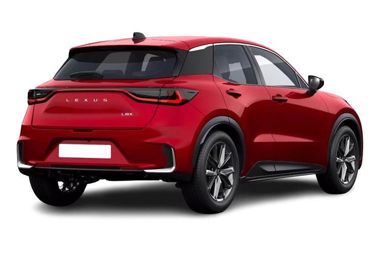 lexus lbx 1.5 takumi design 5dr e-cvt back view