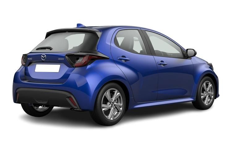 mazda 2 hybrid hatchback 1.5i hybrid homura plus 5dr cvt back view