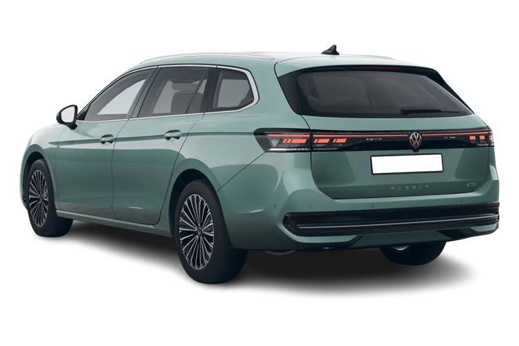 volkswagen passat estate 1.5 tsi ehybrid elegance 5dr dsg back view