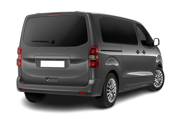 peugeot traveller mpv 100kw allure standard [8 seat] 75kwh 5dr auto back view