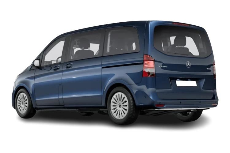 mercedes-benz v class v220 d premium 5dr 9g-tronic [long/7 seats] back view