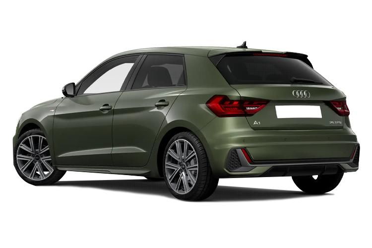 audi a1 hatchback 30 tfsi black ed 5dr s tronic [tech pack pro] back view