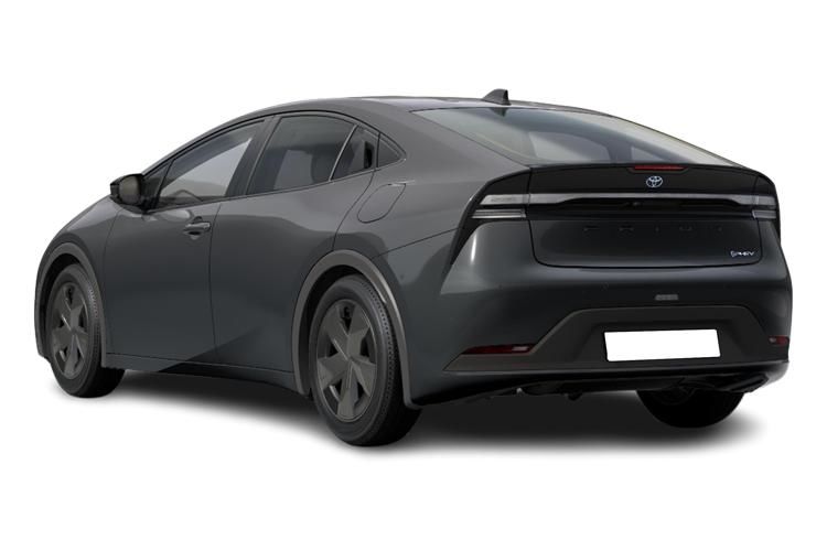 toyota prius hatchback 2.0 phev design 5dr cvt back view