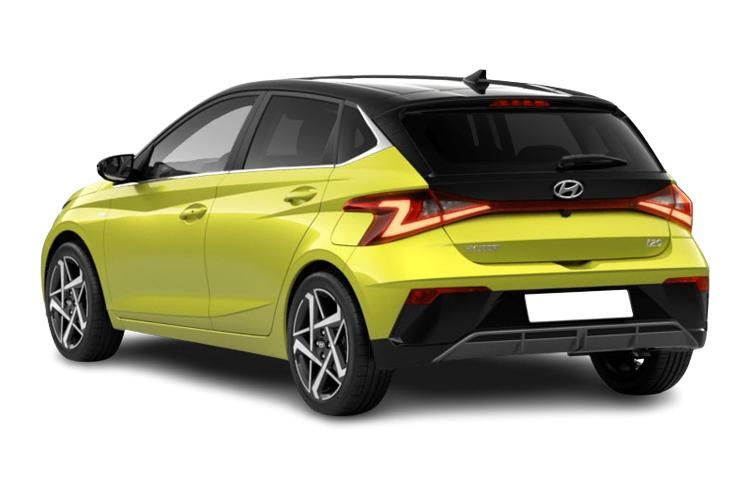 hyundai i20 hatchback 1.0t gdi n line s 5dr back view
