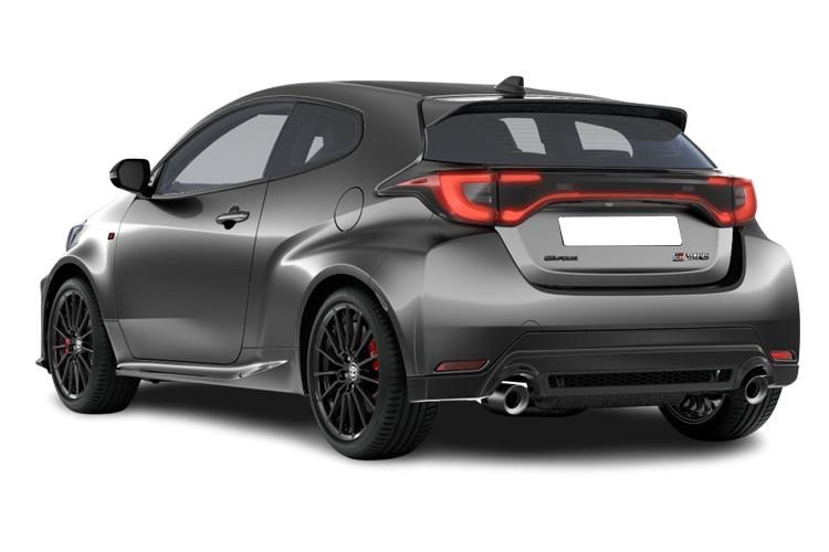 toyota gr yaris hatchback 1.6t 3dr awd back view