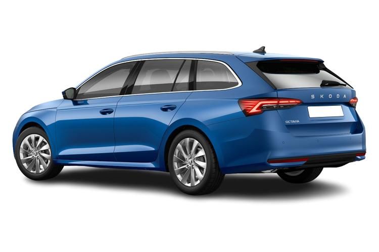 skoda octavia estate 2.0 tdi se technology 5dr back view