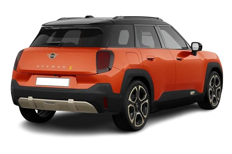 mini aceman hatchback 135kw e exclusive 43kwh 5dr auto back view