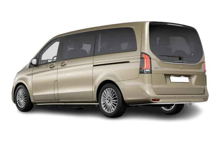 mercedes-benz eqv mpv eqv 300 150 kw executive long 90 kwh 5dr auto back view