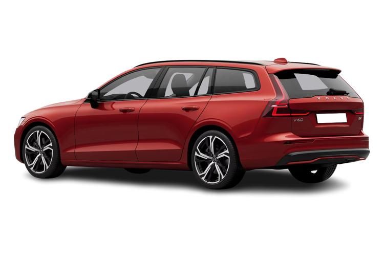 volvo v60 estate 2.0 t6 [350] phev plus dark 5dr awd auto back view