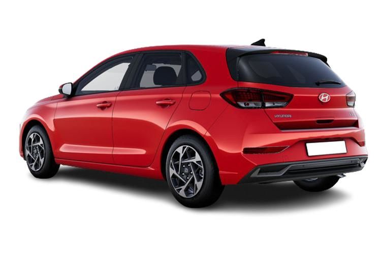 hyundai i30 hatchback 1.5t gdi 48v hybrid advance 5dr back view