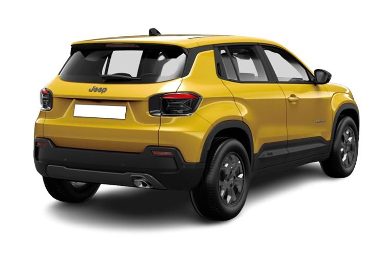 jeep avenger hatchback 1.2 e-awd e-hybrid upland 5dr dct back view