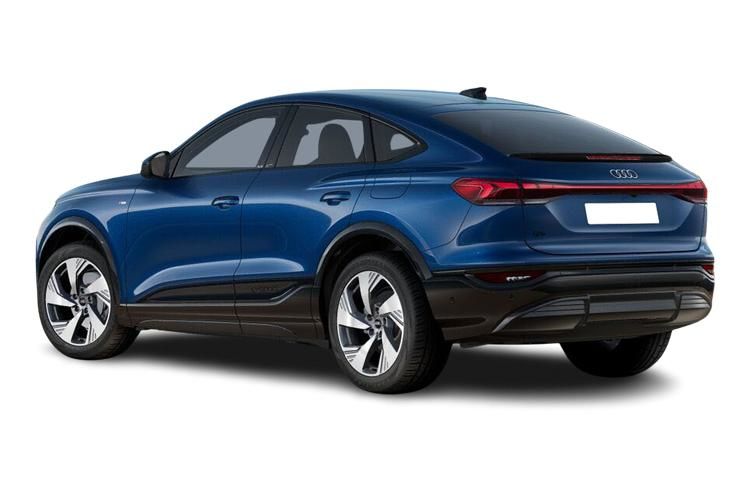 audi q6 185kw 83kwh sport 5dr auto back view