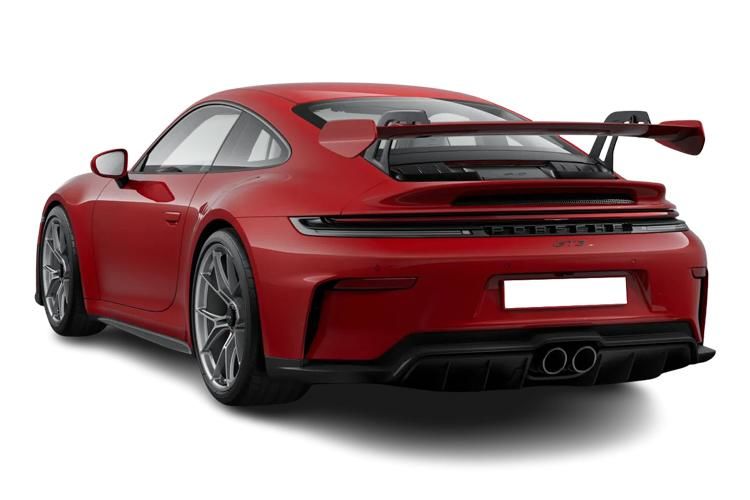 porsche 911 coupe gt3 2dr back view