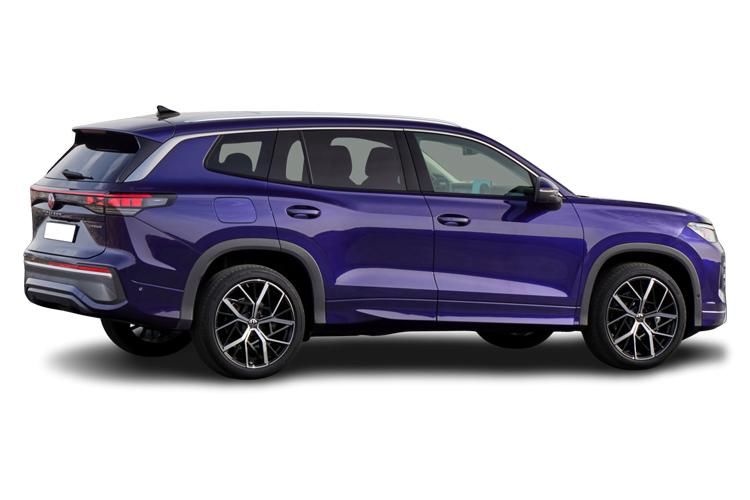 volkswagen tayron 1.5 tsi ehybrid r-line 5dr dsg6 back view