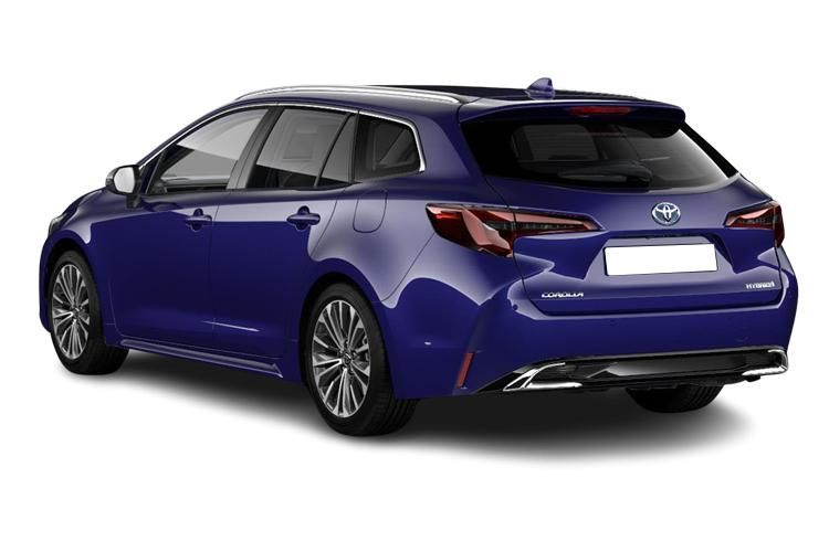 toyota corolla estate 2.0 hybrid 178 icon 5dr cvt back view