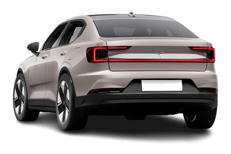 polestar 2 hatchback 200kw 70kwh standard range sm prime 5dr auto back view