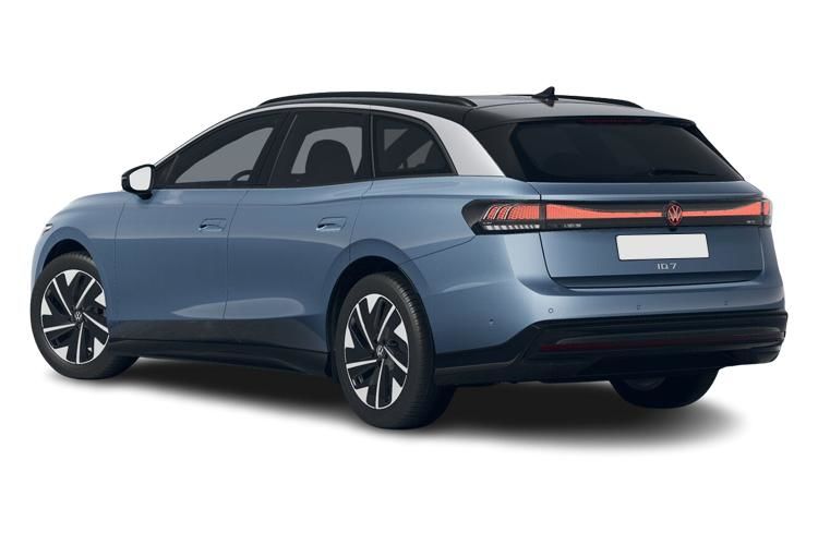 volkswagen id.7 estate 210kw match pro s plus 86kwh 5dr auto int+ext+ pan back view