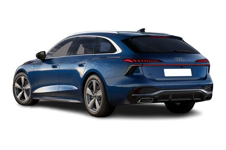 audi a6 estate 2.0 tdi quattro 204 launch edition 5dr s tronic back view