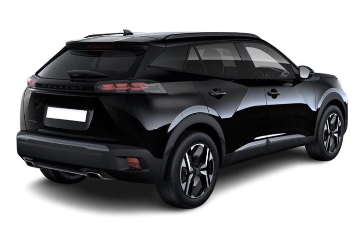 peugeot 2008 115kw gt premium 54kwh 5dr auto back view