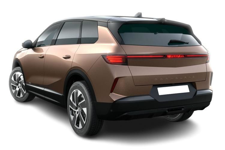 vauxhall grandland 1.2 hybrid 145 design 5dr e-dct6 back view