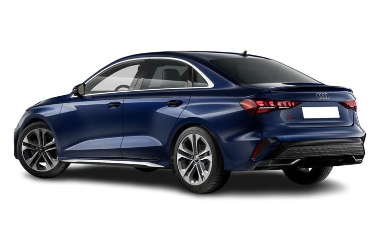 audi a3 saloon 1.5 tfsi 150 s line 4dr s tronic back view