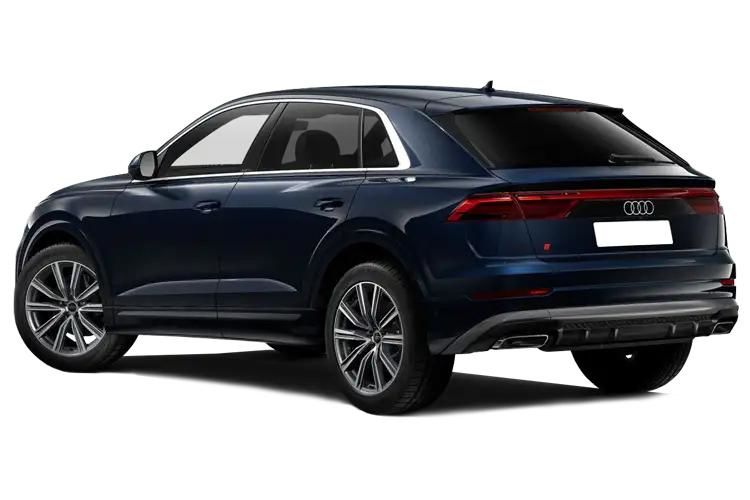 audi q8 3.0 tfsi e qtro 394 s line 5dr tiptronic tech pro back view