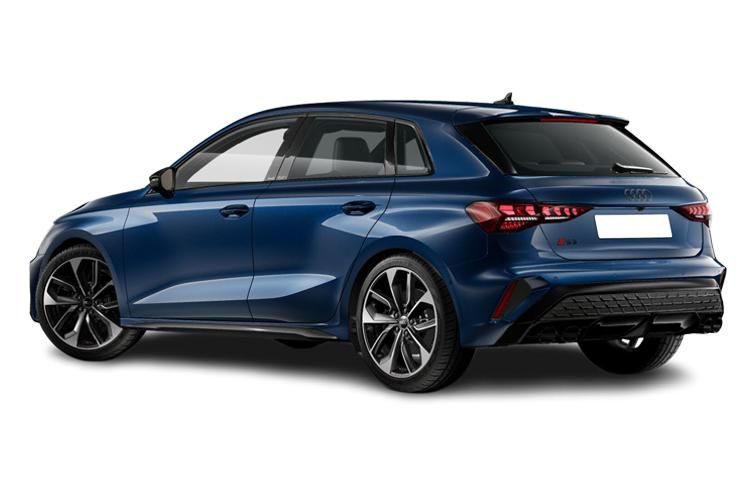 audi a3 hatchback s3 tfsi qtro 333 black ed 5dr s tronic [tech pro] back view