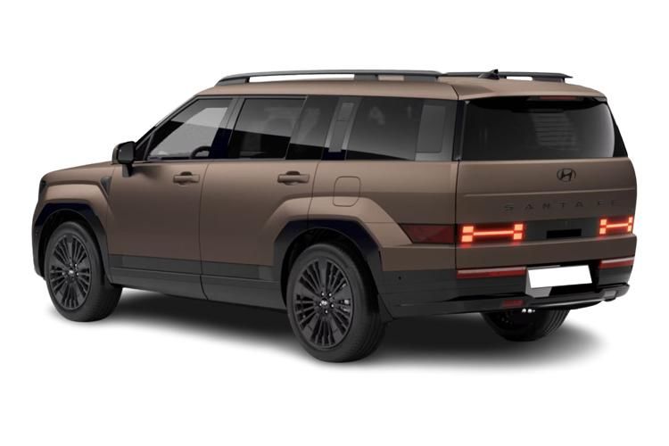 hyundai santa fe 1.6 tgdi 239 hybrid ultimate 5dr 4wd auto back view