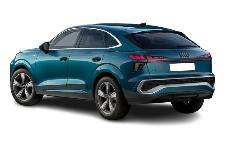 audi q3 2.0 tfsi quattro edition 1 5dr s tronic [s+v] back view